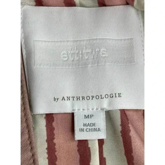 Anthropologie Ett:twa Ripley Faux Leather Moto Jacket size PM - Picture 7 of 10